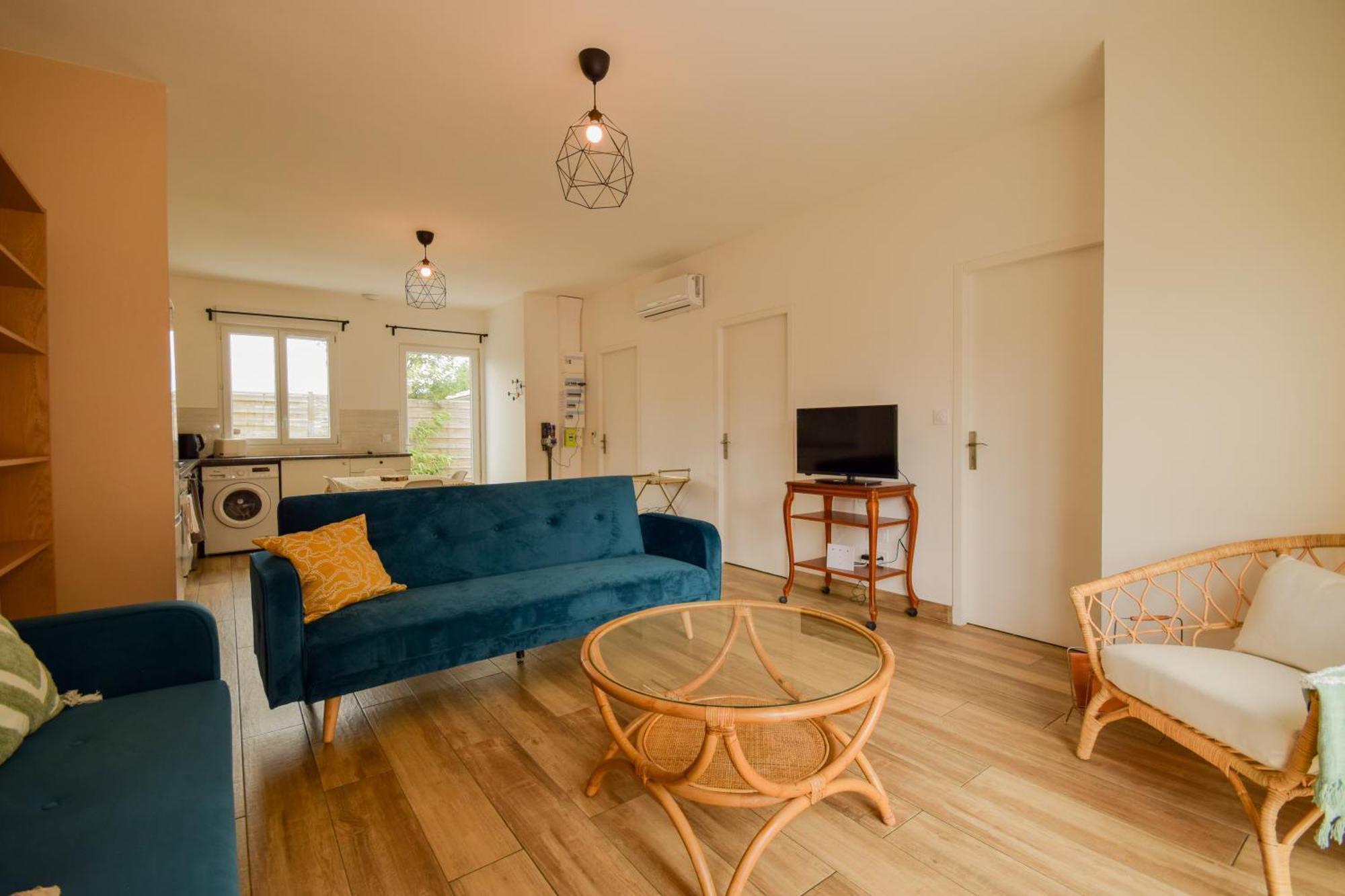 Le Cocon Bleu Apartment Парантис-ан-Борн Екстериор снимка